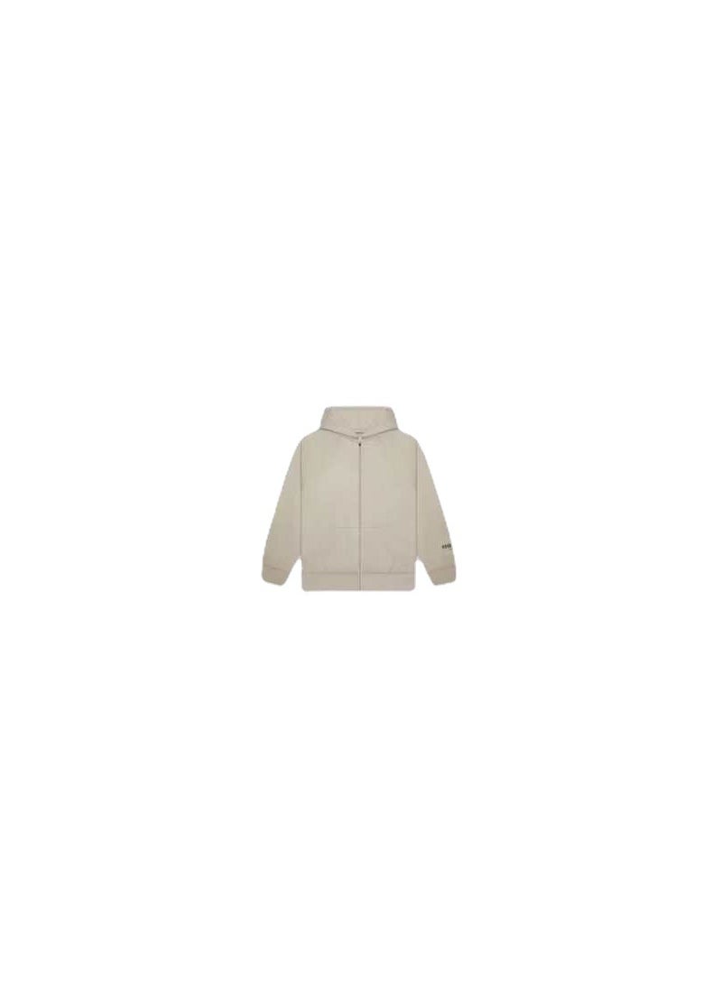 Generic - 2020SS zipper shirt sweater FOG double line ESSENTIALS sweater street fashion brand with hat cross-border hot sale Yellow - Image 1