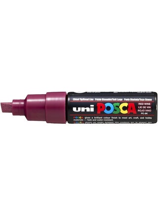 UNI POSCA PC8K CHISEL TIP MARKER PEN RED WINE BOX OF 6 - pzsku/Z1868ED467117B7BA4068Z/45/1747234039/64a04b21-0bc3-41df-a518-62d2e667ebe8