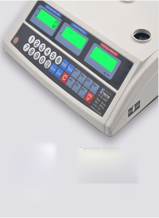 ATM Digital Electronic Weighing Scale - 34.2 x 14.5 x 39.2 CM  - Image 4