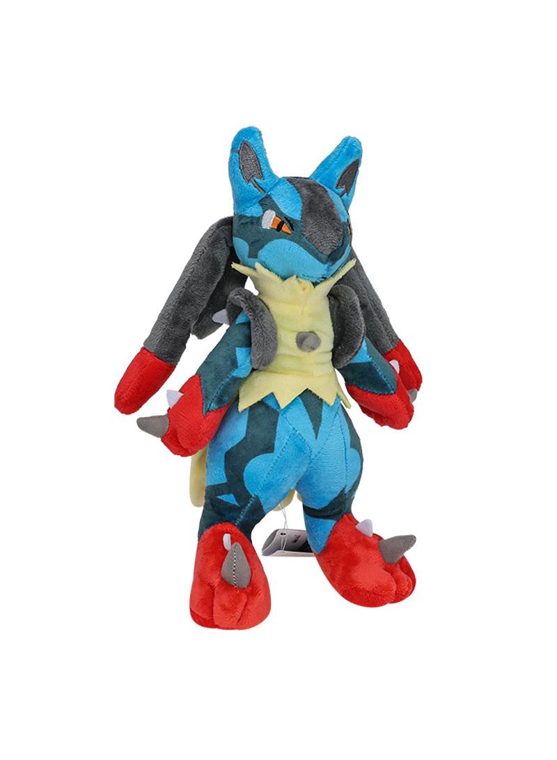 Bluejw 1-Piece Pocket Monsters Figure Lucario Plush Toys 24cm - Image 2