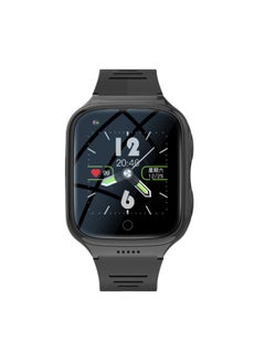 Generic Anti-lost PositioninG Watch For The Elderly 4G Full Netcom GPRS Real-time TrackinG MonitorinG Heart Rate PositioninG Depth Waterproof-Color:S10 Gray  - Image 2
