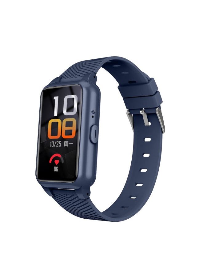 Generic Anti-lost PositioninG Watch For The Elderly 4G Full Netcom GPRS Real-time TrackinG MonitorinG Heart Rate PositioninG Depth Waterproof-Color:S10 Gray  - Image 1