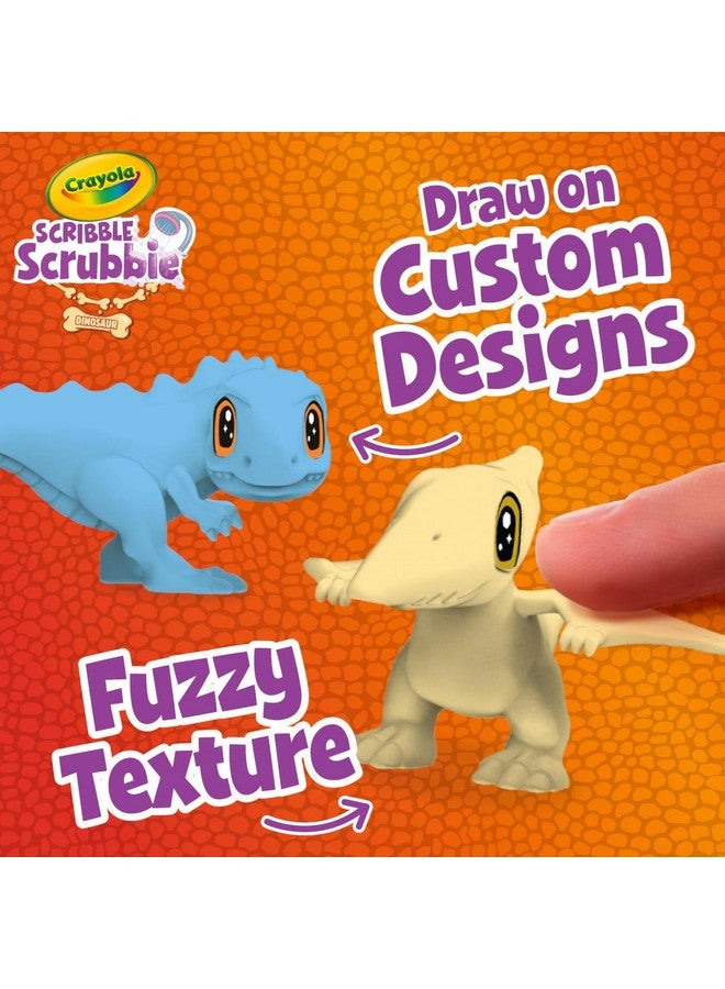 Crayola Scribble Scrubbie Pets Dinosaur Glow Combo Pack, Dinosaur Toys for Kids, Ages 3, 4, 5, - Image 3