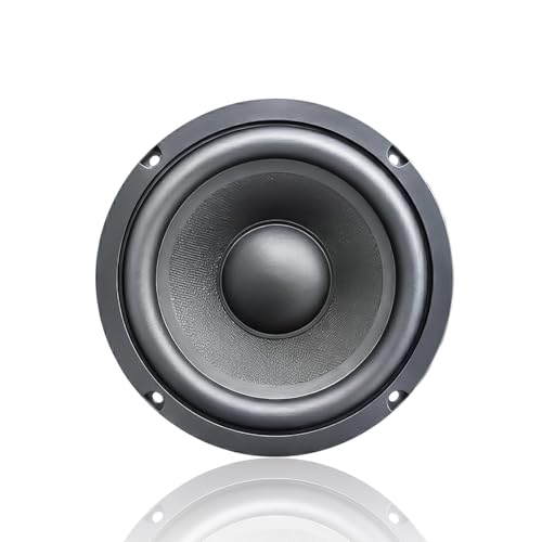 Spaiko 6.5 Inch Car Door Subwoofer 40W RMS 250W Peak 4 Ohm Speaker for Car Audio & DIY Home Theater Projects (1 Pc) - Image 1