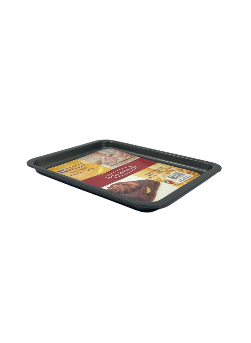 Homemaker Non-Stick Small Baking Tray 21.5Cm X 16.6Cm X 1.5Cm - Black  - Image 2