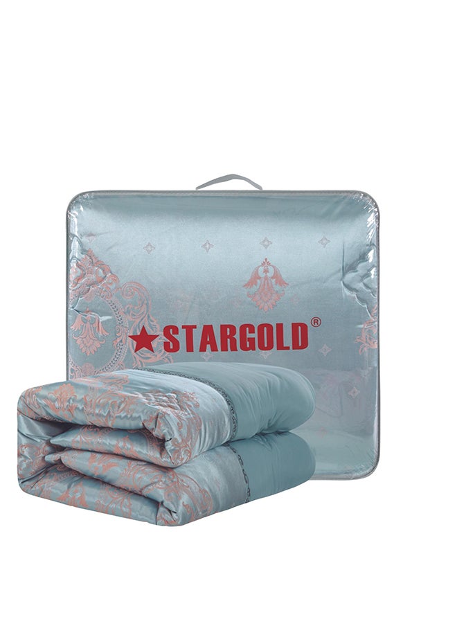 Stargold Comforter Set Extra Soft Lace Jacquard Comforter King Size Microfiber Printed 8 Pieces Set  - Image 5
