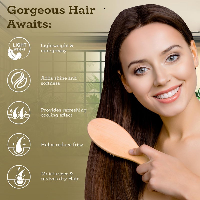 GuruNanda Rosemary Mint for Hair Growth with Keratin & Vitamin E Oil - Encourages Scalp, Shine & Hair Strengthening- 100% Natural, Cruelty-Free, 8oz - Image 3