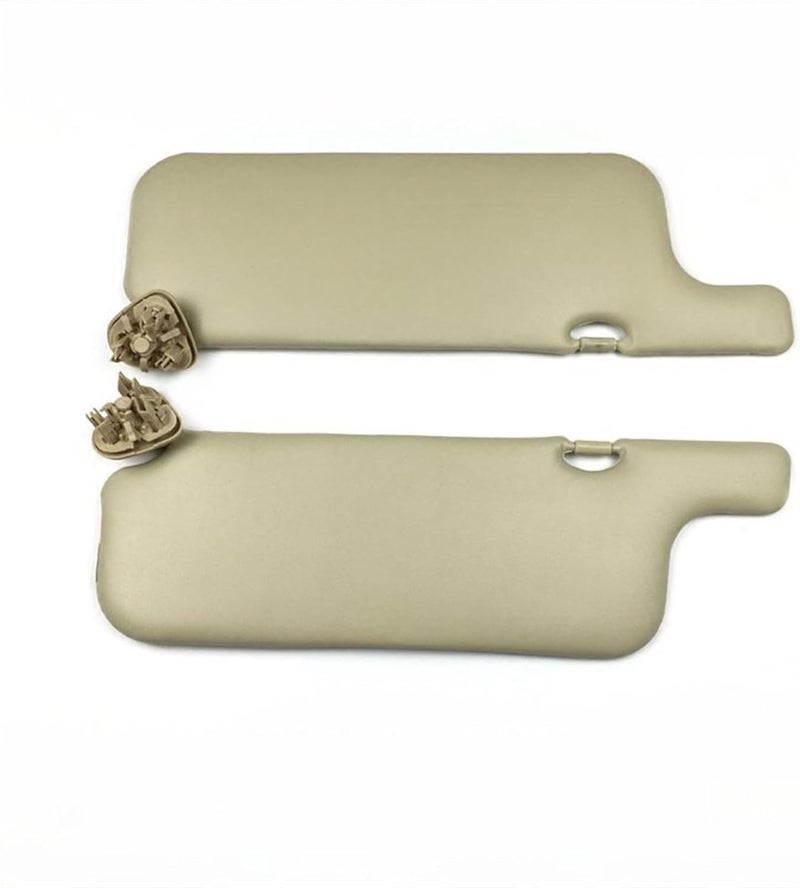 DEMULAX Beige Sun Visor for Toyota Corolla 2003-2012 - Image 4