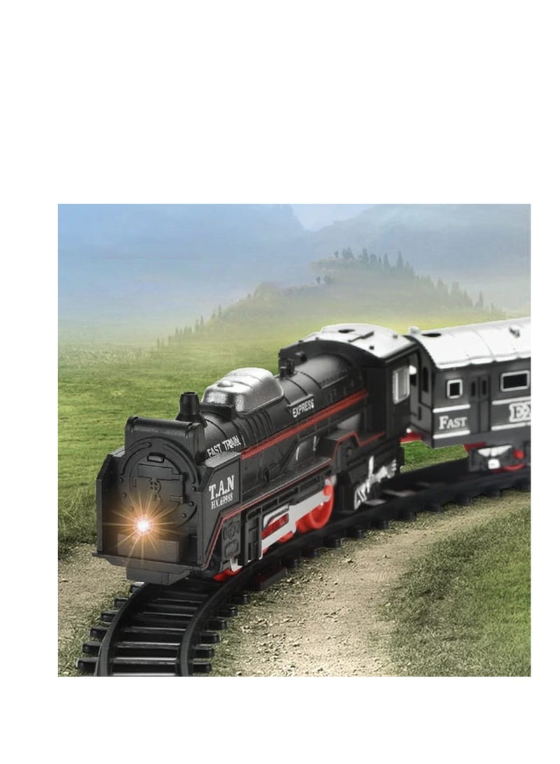 4-Piece Train Set with Track for Kids Toy Train Set  - Image 4