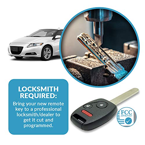 Keyless2Go Replacement for Keyless Entry Remote Key for 3 Button MLBHLIK-1T and 35111-SWA-306 (1 Pack) - Image 5