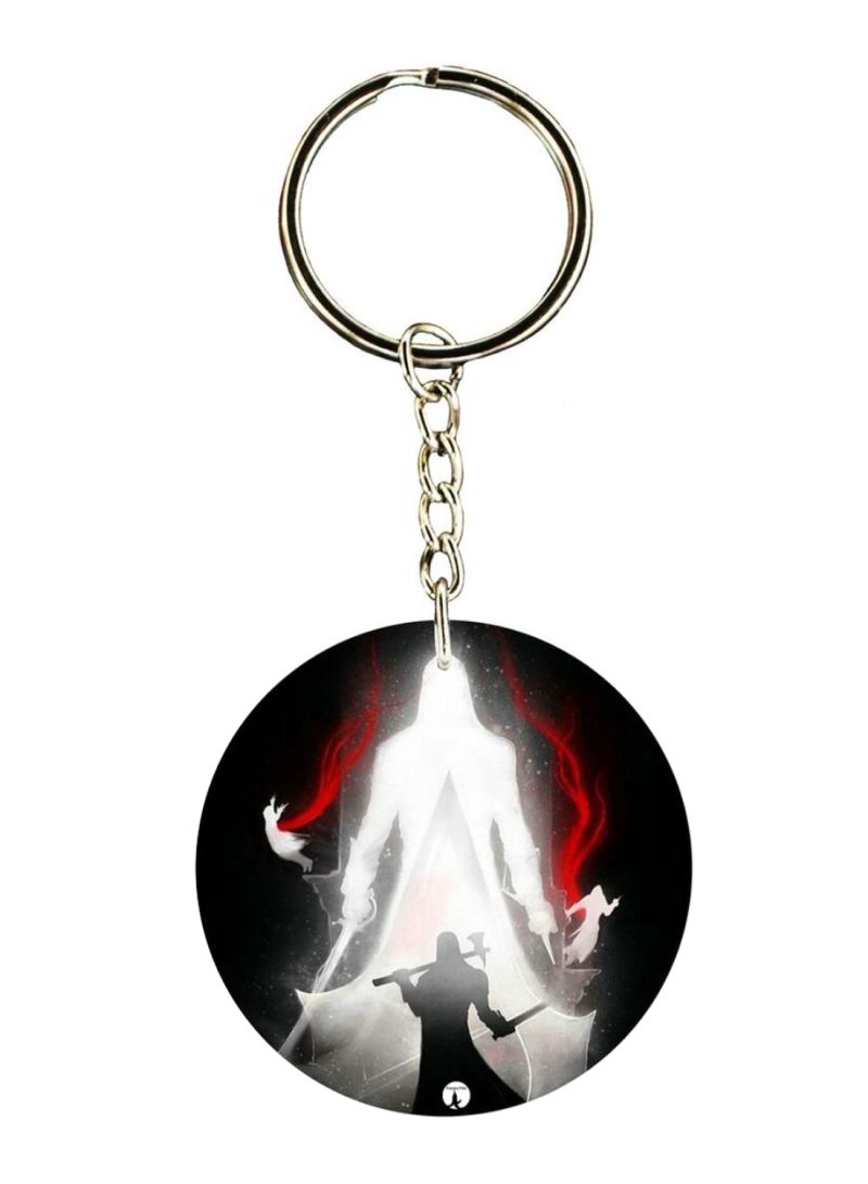 Double Sided Assassin's Creed Printed Keychain