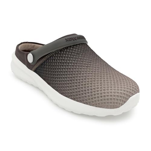 KazarMax Wanderer Brown Clogs Sandals for Men -8 UK - Image 1