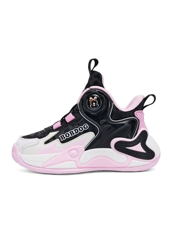 BOBDOG Autumn Boys' and Girls' Fashion Sports Shoes  Children's Practical  Basketball Shoes Anti slip Rubber Sole - Image 1