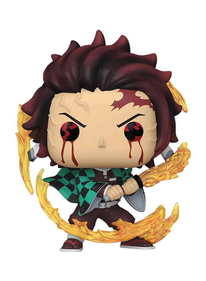فانكو Pop! Animation: Demon Slayer - Tanjiro (Sun Breathing), Collectable Vinyl Figure - Gift Idea - Official Merchandise - Toys for Kids & Adults - Movies Fans - Model Figure for Collectors and Display - 80334