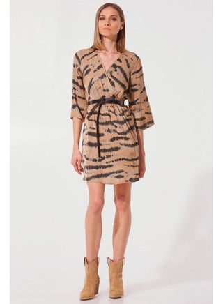 Printed dress in satin touch - pzsku/Z186A005A827FEB60E317Z/45/_/1684917644/79dd1c94-d21f-4d03-92e4-73948bf34f65