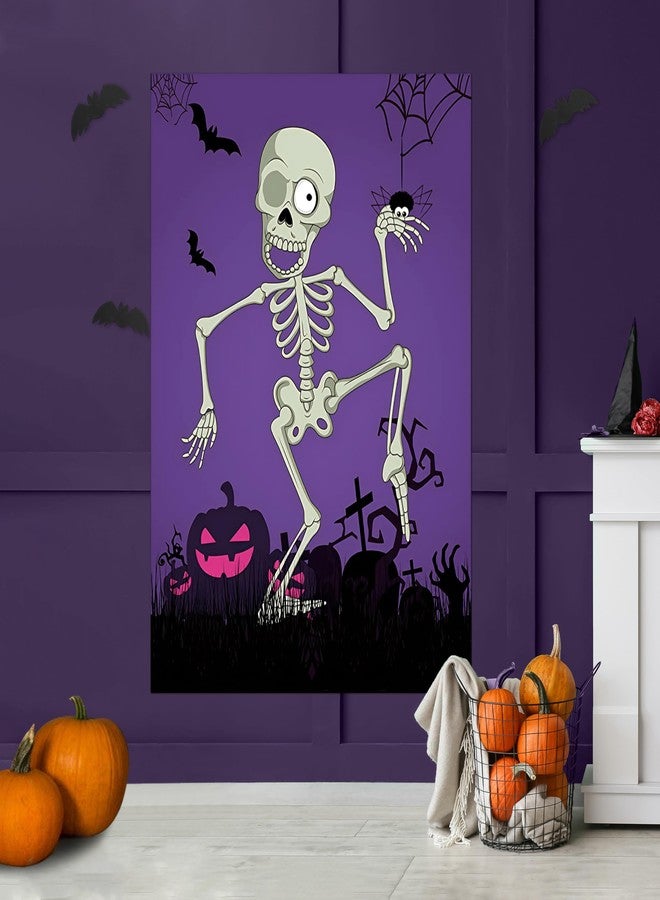 BORAMDO Pin The Eyeball on Mr.Bone Halloween Party Game for Classroom Games - Image 5