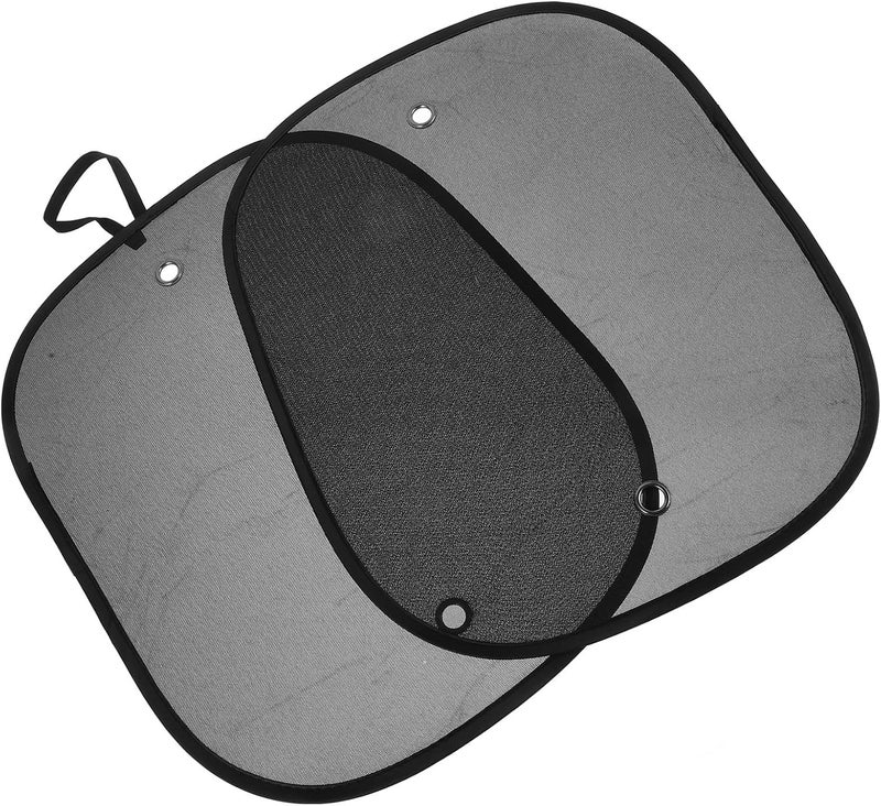 Car Window Sun Shade Mesh Visor 44x36cm Black Side Window Shade for UV Protection Automotive Interior Sunshade - Image 1