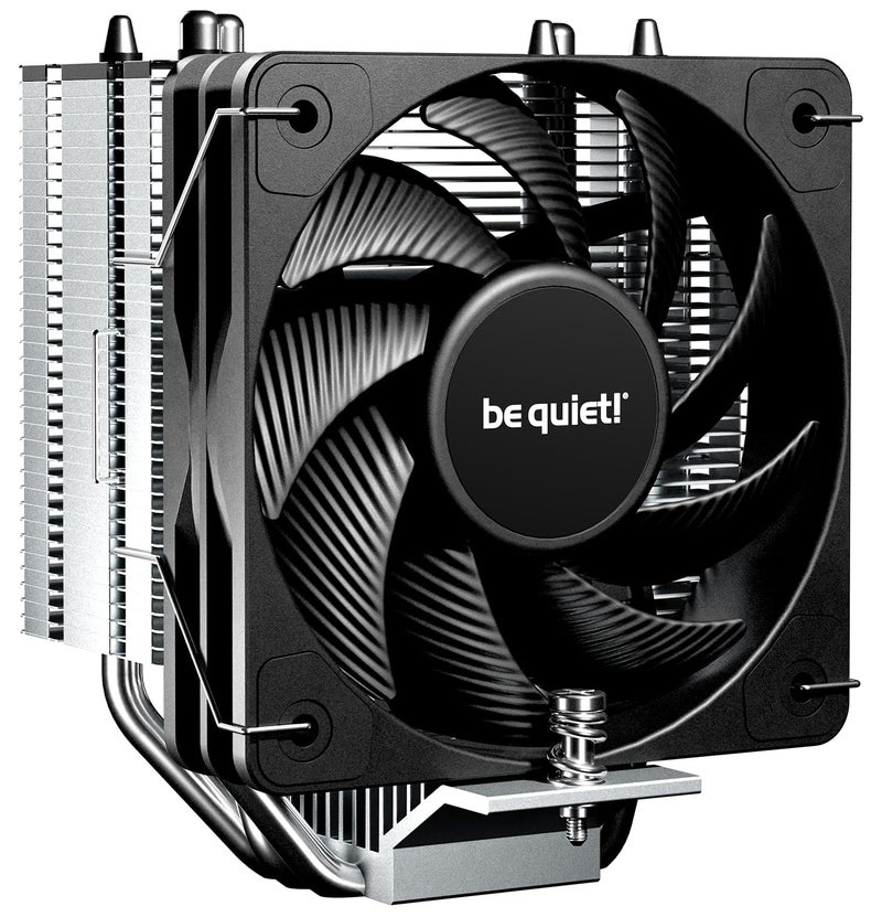 be quiet! Pure Rock Slim 3, CPU Cooler, 130 W TDP, 100 mm PWM be quiet! Fan, 3 Heatpipes, Asymmetric Design, Slim Tower - Image 1