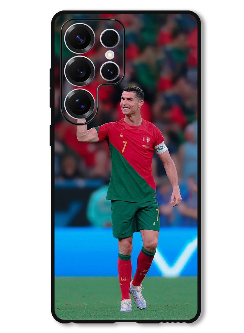 Theodor Protective Case Anti Scratch Shock Proof Bumper Cover For Samsung Galaxy S25 Ultra Ronaldo (7) - Image 1