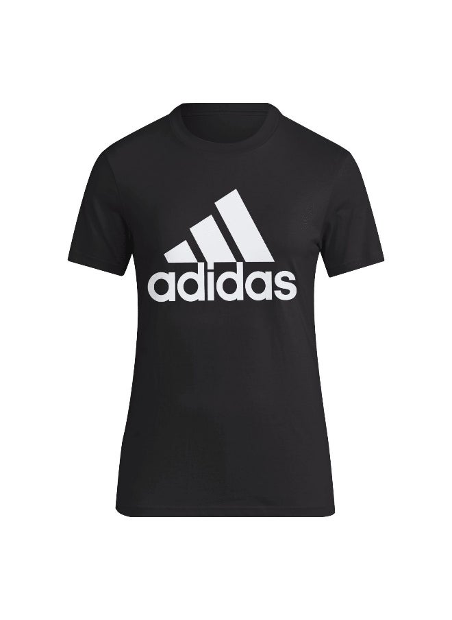 Adidas adidas W Bl T Black Training T-Shirts 2XSS  - Image 2