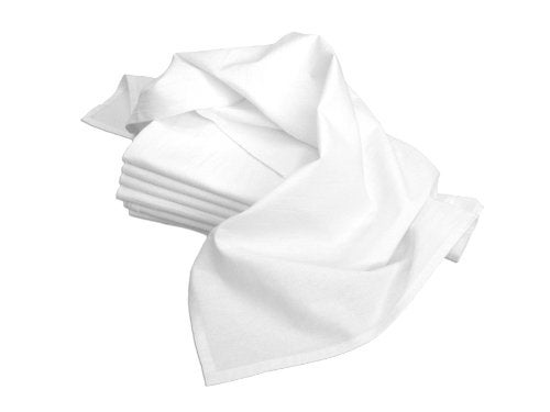 Aunt Martha's Dish Towels, 33 by 38-Inch, 7 Count, White - Image 1