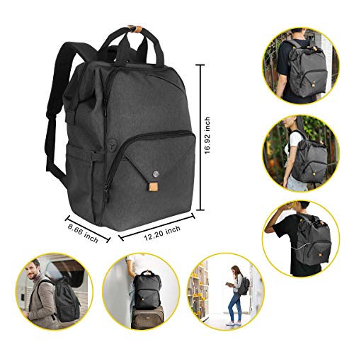 Hap Tim Laptop Backpack Travel Backpack for WomenWork Backpack 7651DG - Image 3
