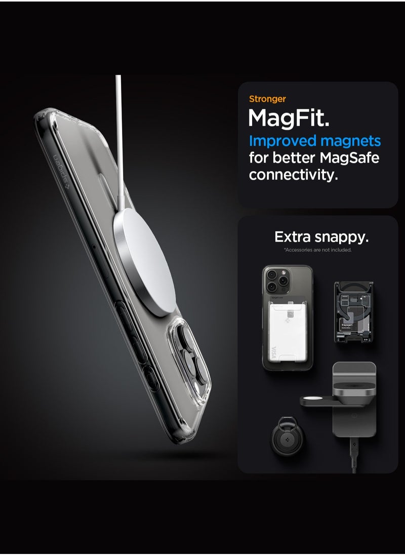 Spigen - غطاء حماية Ultra Hybrid MagFit لهاتف iPhone 16 Pro Max مع MagSafe (2024) - ذهبي - Image 1