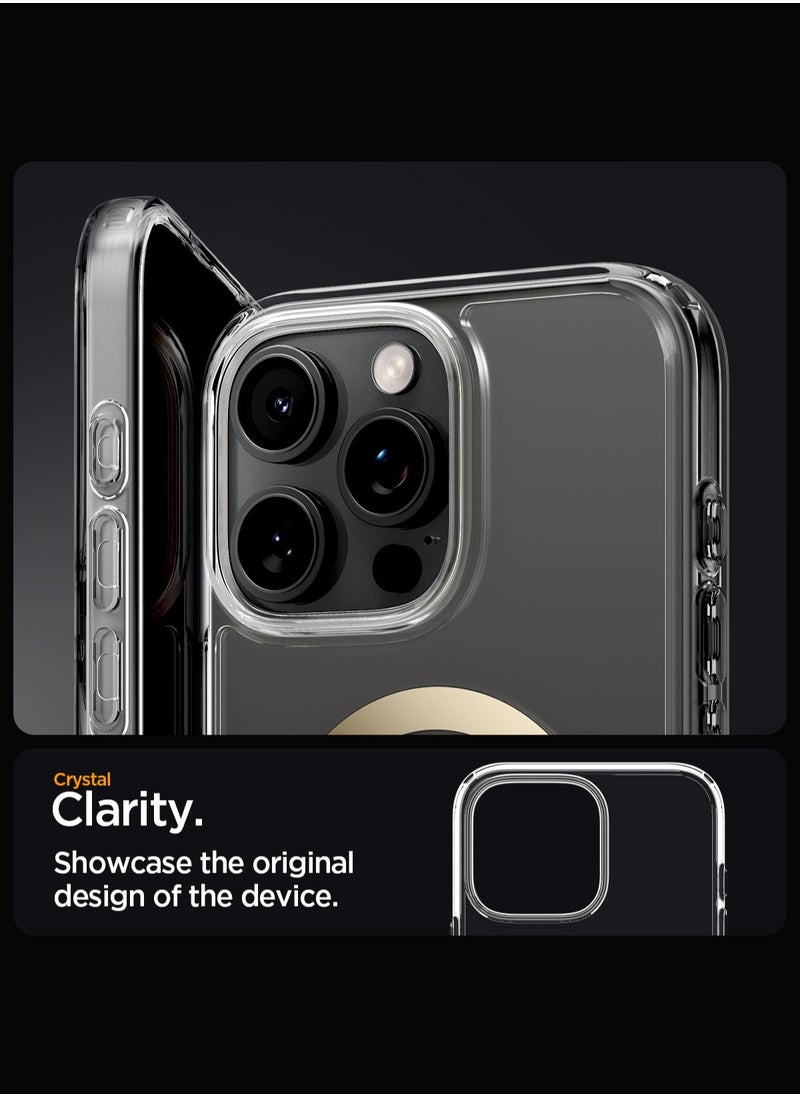 Spigen - غطاء حماية Ultra Hybrid MagFit لهاتف iPhone 16 Pro Max مع MagSafe (2024) - ذهبي - Image 1