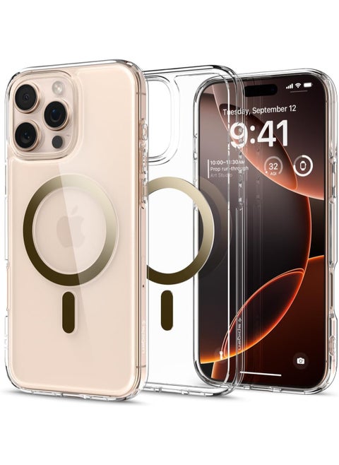 Ultra Hybrid MagFit for iPhone 16 Pro Max Case Cover with MagSafe (2024) - Gold
