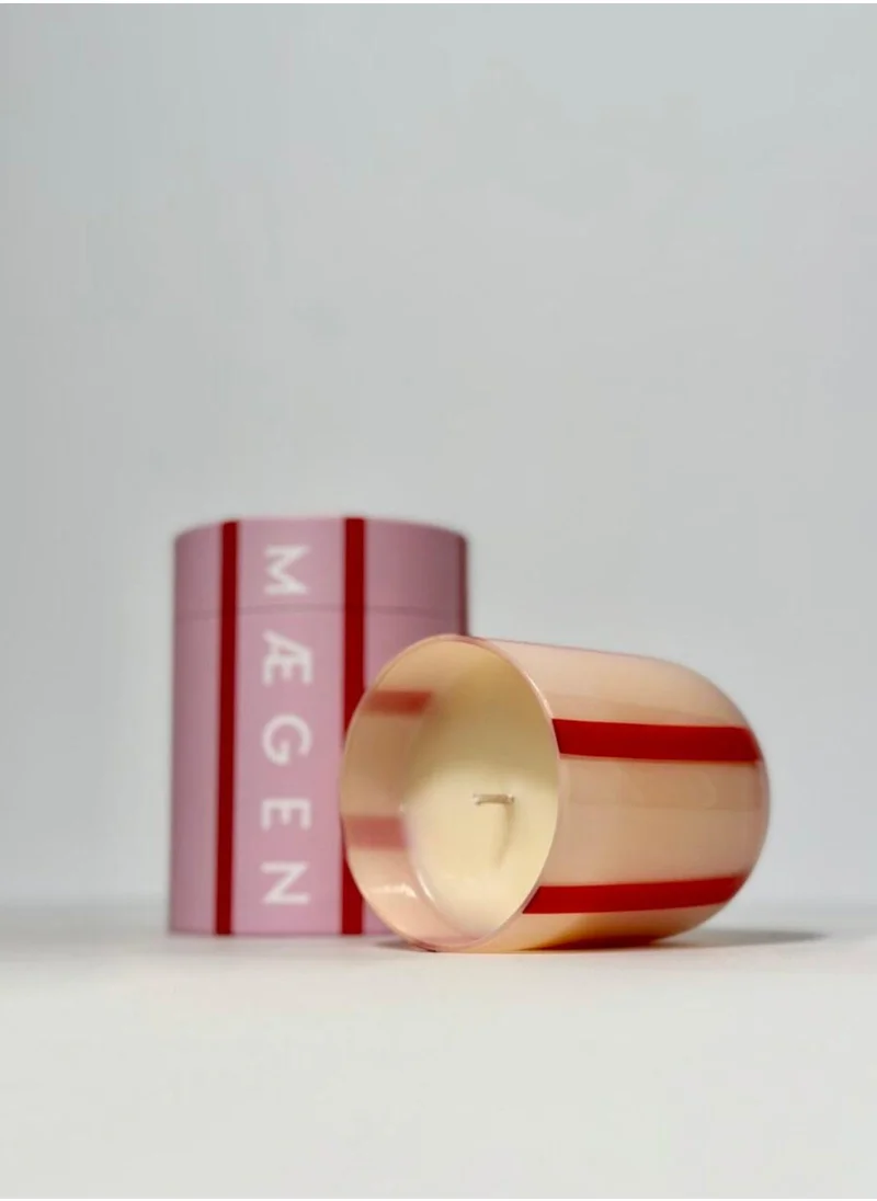 Maegen Atina Stripe Candle