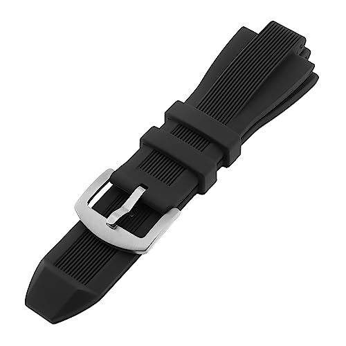 SANDEIN Watch Band Compatible with Michael Kors, Soft Silicone Rubber Replacement Wrist Strap for Michael MK8152 MK8356 Watch Straps - Image 3