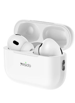 YESIDO JB23 Bluetooth Airpods - True Wireless Handsfree Earbuds with Noise Cancellation, Long Battery Life, and Comfortable Fit for Music & Calls