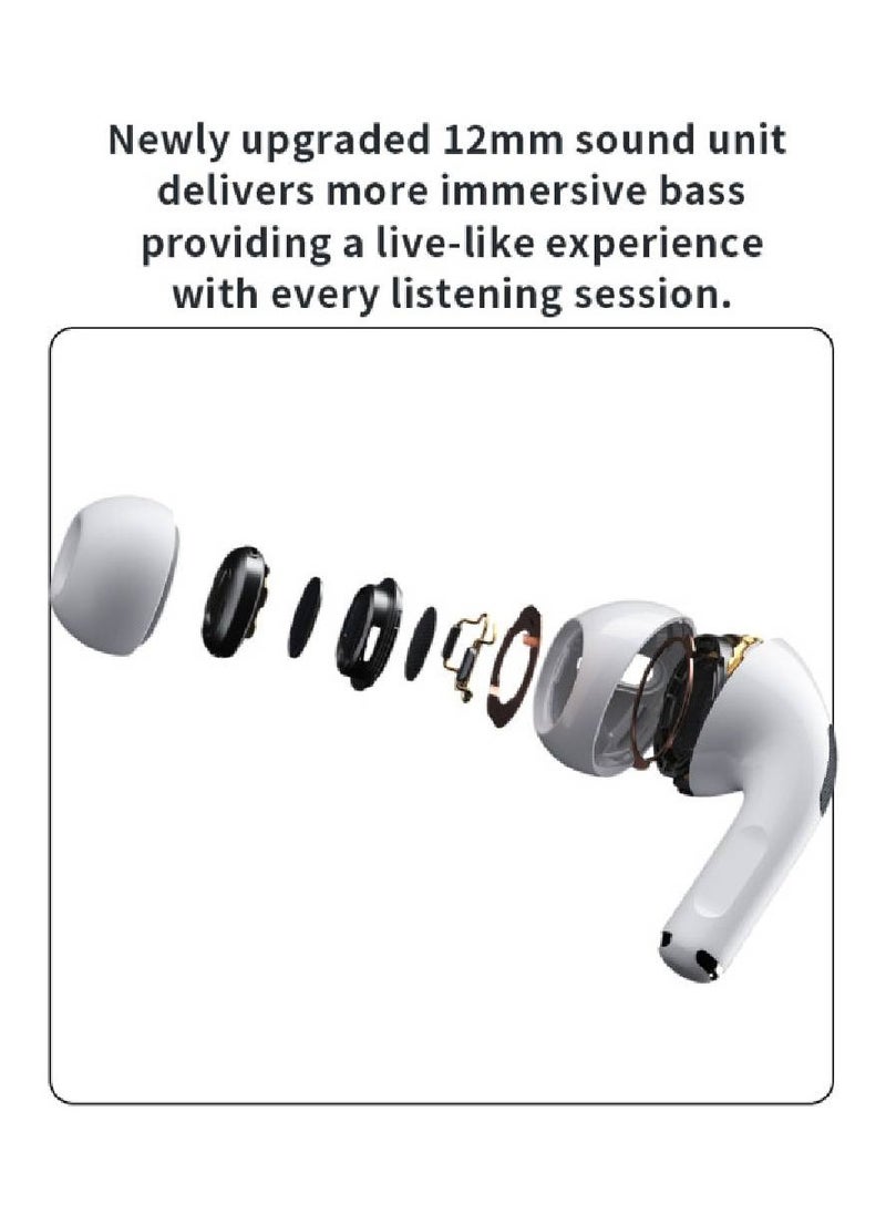 Yesido - YESIDO JB23 Bluetooth Airpods - True Wireless Handsfree Earbuds with Noise Cancellation, Long Battery Life, and Comfortable Fit for Music & Calls - Image 1