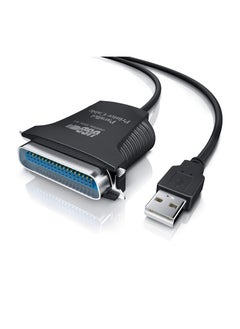 CSL USB to Parallel Adapter LPT 36-Pin Printer Cable Adapter Cable Plug and Play 0.80 m