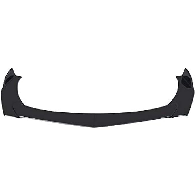 BAGGRA 4 Pieces Car Front Bumper Lip Body Kit Spoiler Splitter ABS Bumper Canard Lip Splitter Universal - Image 5