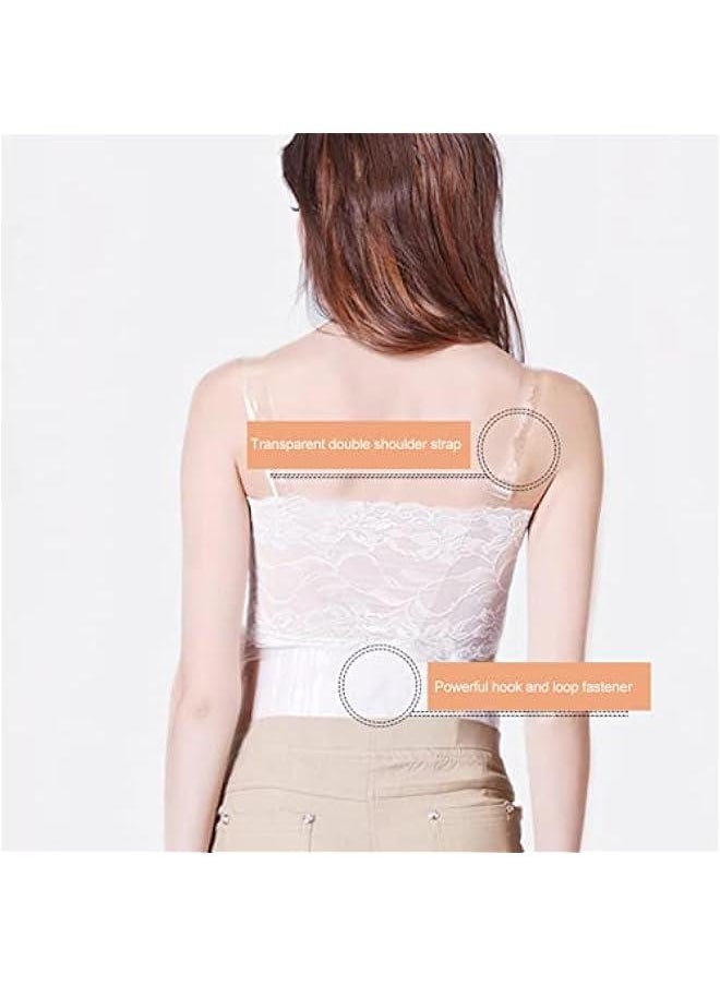 Generic - Fake Pregnancy Belly, Silicone Breathable Elastic Artificial False Pregnant Tummy, False Tummy with Hook and Loop Fasteners Transparent Shoulder Straps for(7‑8 Months 35x26x7cm / 13.8x10.2x2.8in) - Image 1