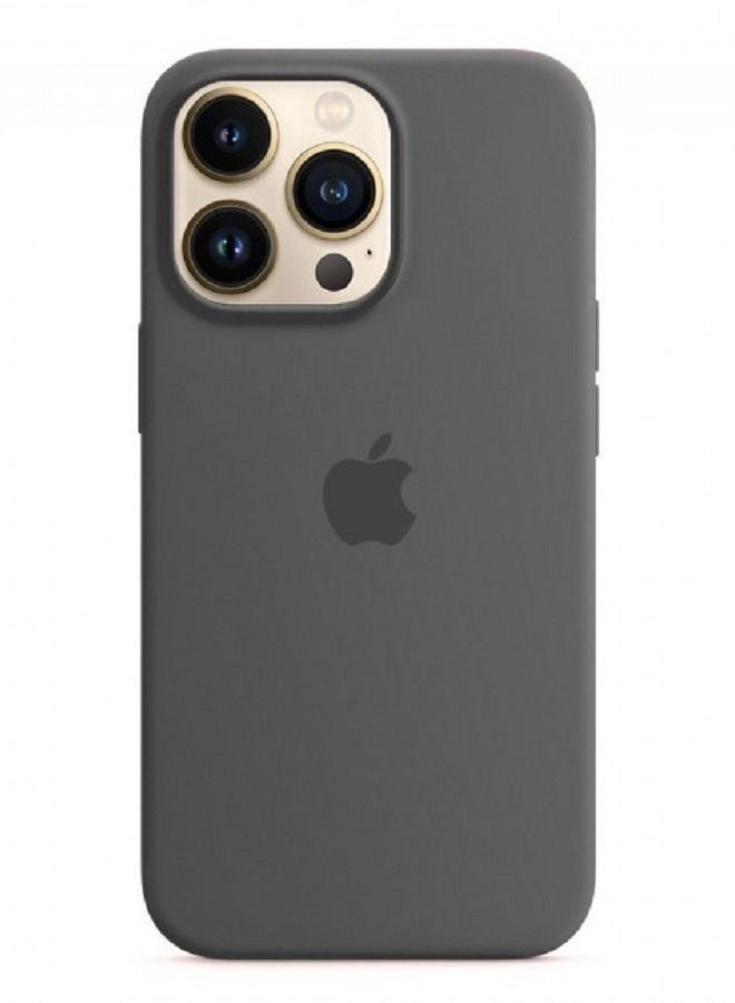 iPhone 13 Pro Max Silicone Case Soft Shockproof Protective Cover 6.7inch Dark Grey - Image 4