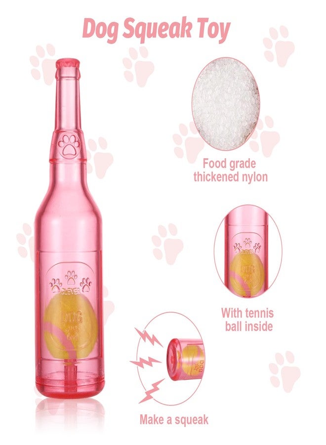Mowouhn Water Bottle Dog Toy,Crunchnplay Bottle Toy for Dogs,Floating Dog Chew Toys,Squeaky Dog Toys for Aggressive Chewers,Dog Toy Water Bottle Cruncher,Interactive Dog Toys for Small Medium Dogs Boredom - Image 2