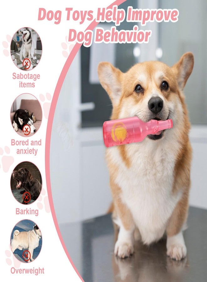 Mowouhn Water Bottle Dog Toy,Crunchnplay Bottle Toy for Dogs,Floating Dog Chew Toys,Squeaky Dog Toys for Aggressive Chewers,Dog Toy Water Bottle Cruncher,Interactive Dog Toys for Small Medium Dogs Boredom - Image 4