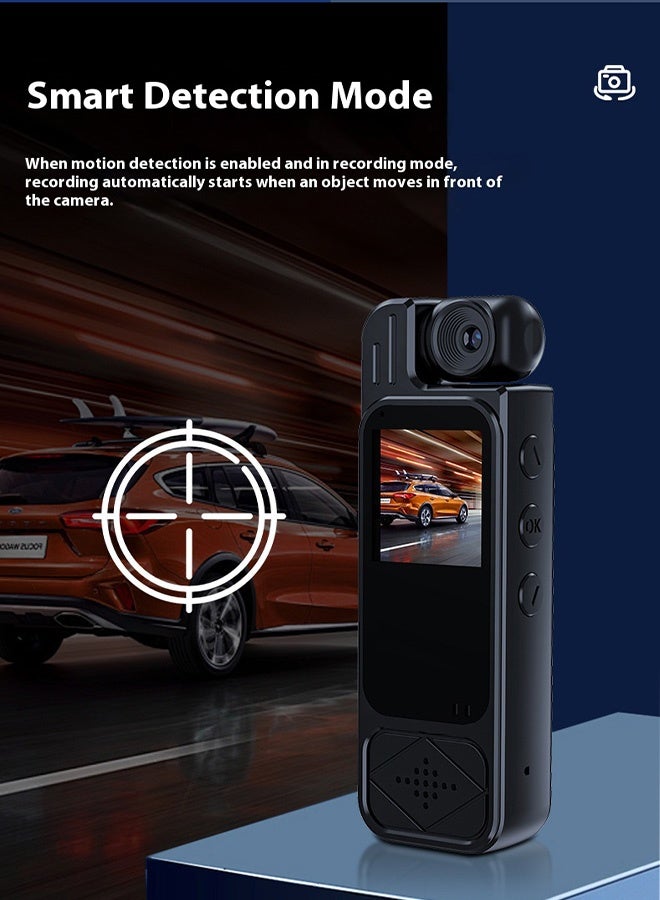 Blue zoo 2K Sports Camera with Audio and Video Recording, Ultra HD Mini Camera with WiFi, Wearable Pocket Camera for Outdoor Sport Bike Travel (32GB) - Image 4