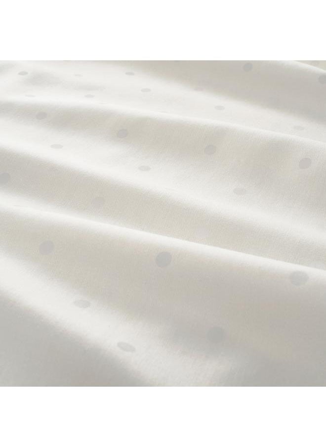 erorex Cot Skirt, Dotted/White, 60X120 Cm  - Image 4