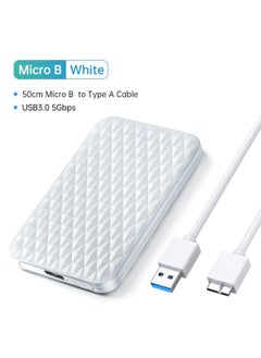 AROAQ External Hard Drive Enclosure SATA to USB C for 2.5 Inch SSD HDD Hard Drive Case SATA HD Externo For PC 