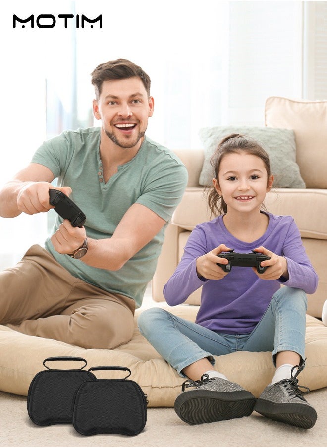 موتيم - حقيبة صلبة لوحدة تحكم PS5 لوحدة تحكم إكس بوكس ون، حقيبة تخزين لحمل حقيبة السفر متوافقة مع وحدة تحكم جوجل ستاديا ووحدة تحكم إكس بوكس اللاسلكية ووحدة تحكم نينتندو سويتش برو - Image 1