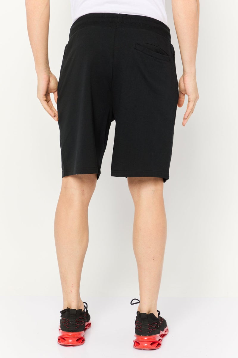Liverpool Men Sportswear Fit Embroidered Logo Outdoor Shorts, Black - Image 4