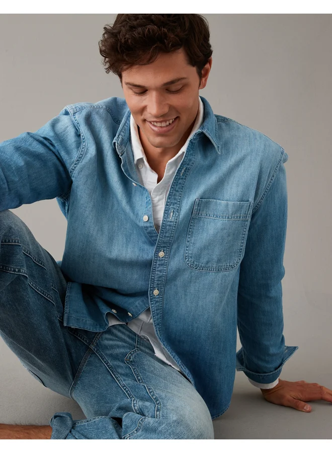 American Eagle AE Denim Shirt