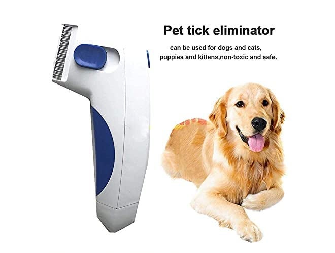 Western Era Soundless Flea Remover | Electronic Flea Comb |Electric Comb | Electric Comb for Pets, Dogs, Cats | Without Pesticides | Naturally Kill Tick and Remove Fleas Grooms - Image 5