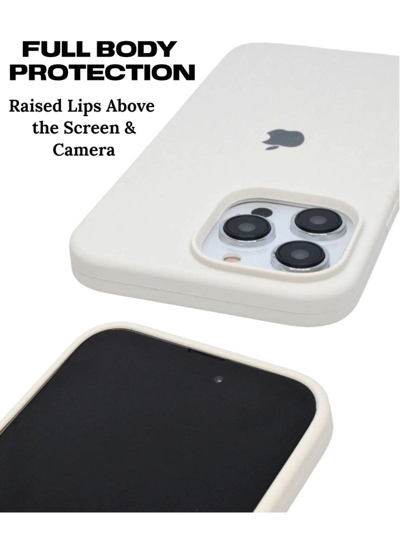 فيسوس iPhone 15 Pro Case 6.1 بوصة هلام سائل سيليكون iPhone 15 Pro داخل الألياف الدقيقة الناعمة الناعمة التي تعمل بالمساء المضاد للخلع على صدمة متوافقة مع iPhone 15 Pro - Image 2