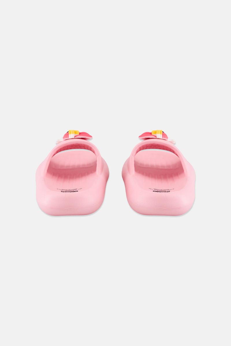 Sanrio Kids Girl Hello Kitty Slip On Slippers, Pink  - Image 3