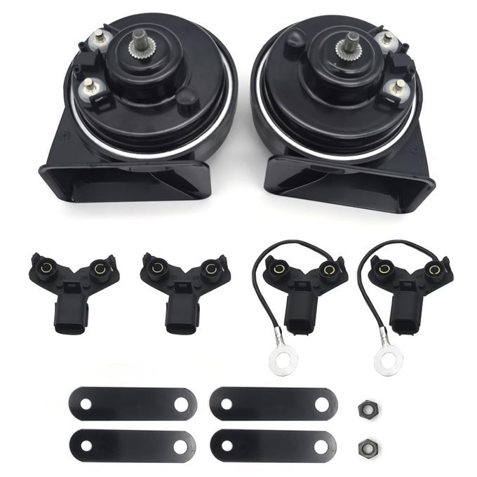 Car Horn Compatible With Honda 12V Waterproof 115128Db Highlow Tune Compatible With Accord Crv Civic Odyssey Pilot With Two Pairs Of Horn Plug
