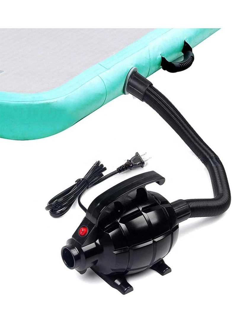 Walfront Walfront Air Pump JZ-505, 17000pa 600W High Pressure High‑Capacity Multifunction Electric Pump for Inflatables Air Mattress(American Standard (AC110-120V)), Various Pumps and  - Image 3